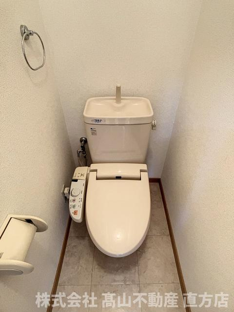 直方市大字中泉のテラスのトイレ