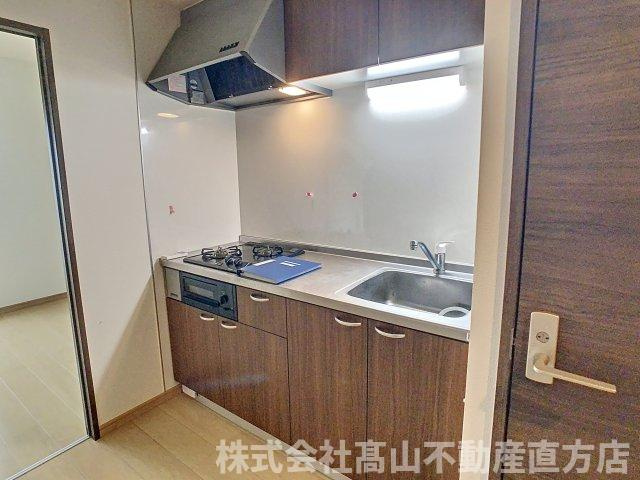 ユーミークランツ殿町のキッチン