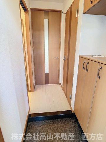 ソレイユⅡの玄関