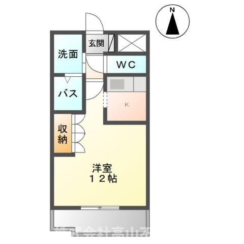 ソレイユⅡの間取り