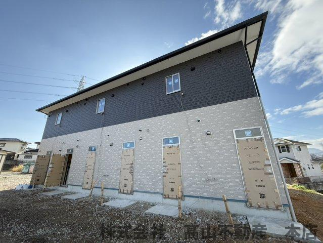 鍋田新築アパート（仮）の外観|建築中につきイメージ写真となります。