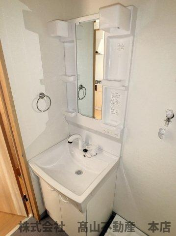 シエル岡垣の洗面所|建築中につきイメージ写真となります。