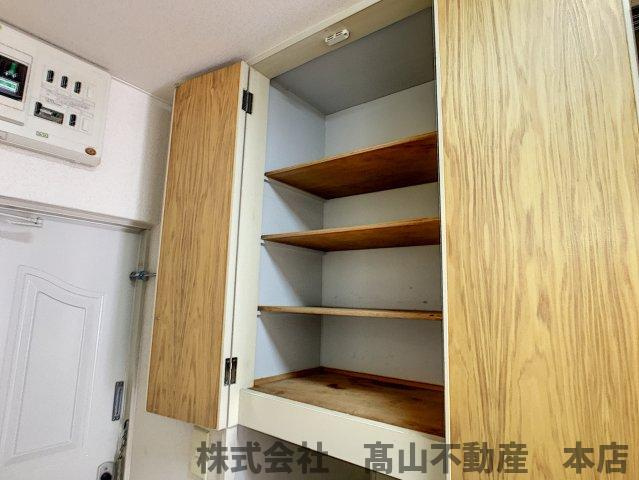 パームビレッジⅡの収納