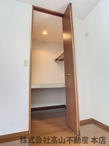 ベルックスハイムの収納