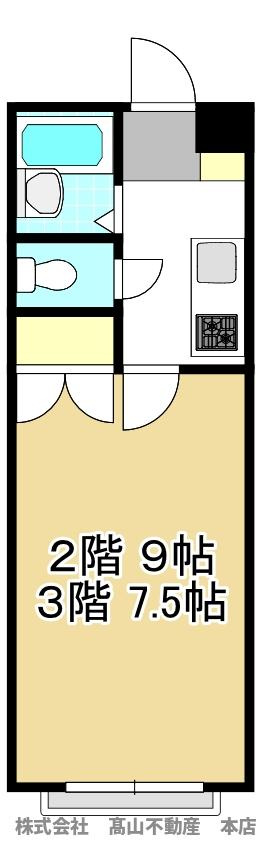 松尾ビルの間取り