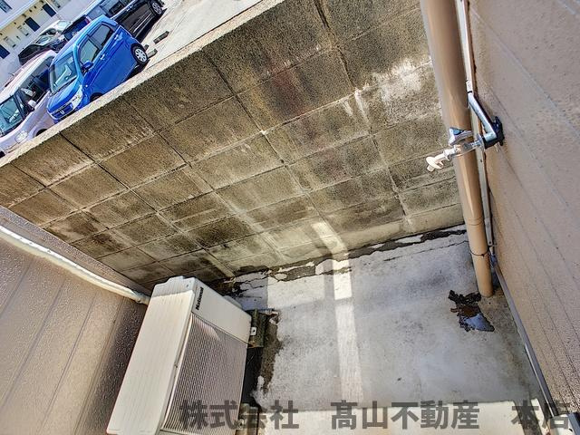 ヴィラパークＩのバルコニー