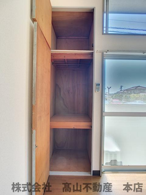 ヴィラパークＩの収納