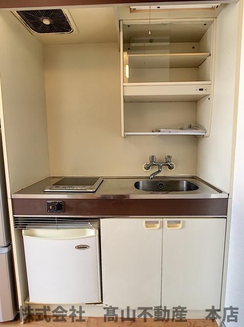 キャンパスシティ正門前Ⅱのキッチン