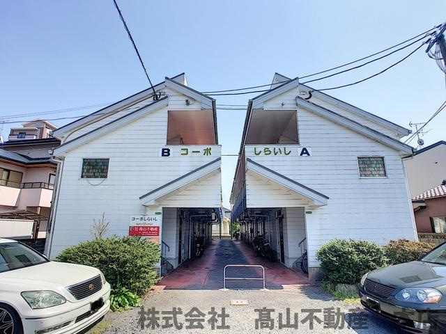コーポしらいしAの外観