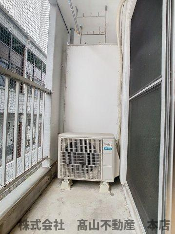 リベルタテイク７のバルコニー