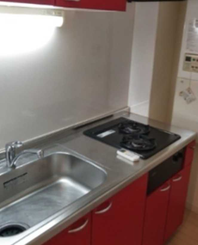 ZESTY松陰神社Ⅱ　敷金0　駅近　ネット無料　オートロックのキッチン