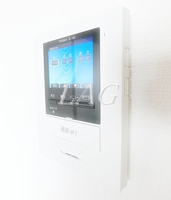 【セキュリティ】 | クレール赤羽 | モニター付きインターホンになります。