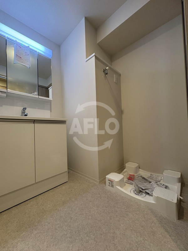 スプランディッド天王寺SOUTH　南百済小学校区の洗面所|スプランディッド駒川中野駅前　洗面所