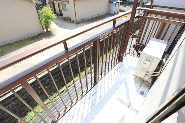 サンライズカワムラのバルコニー