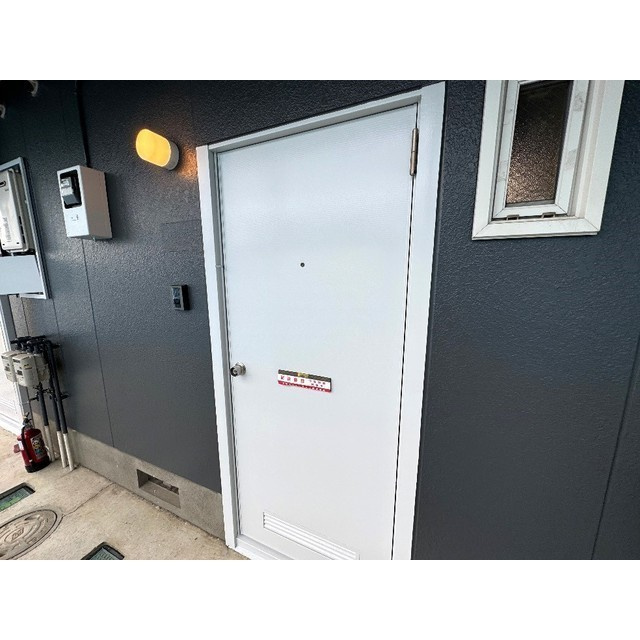 リブレス本庄の玄関