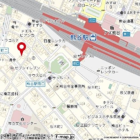 サルーテ熊谷の外観