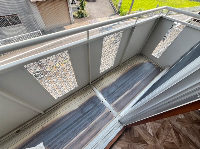 レジデンスボナールⅡのバルコニー