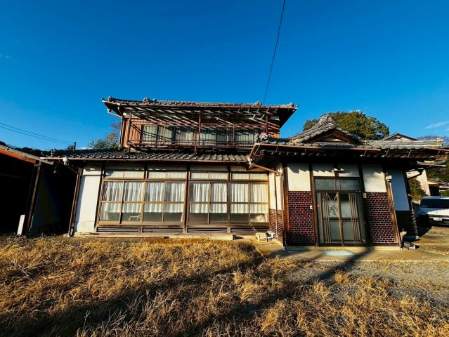 土浦市永井　広々古家付き土地！　倉庫・車庫ありの外観