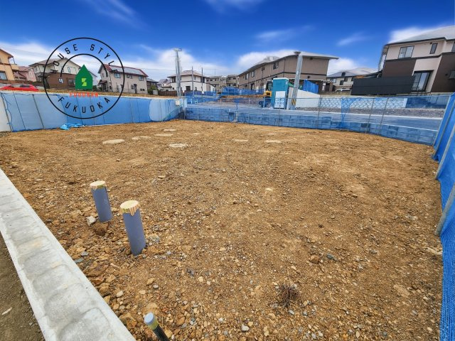 糟屋郡新宮町大字湊第4-2棟（1号棟）の外観|デザイン性のある外観です。