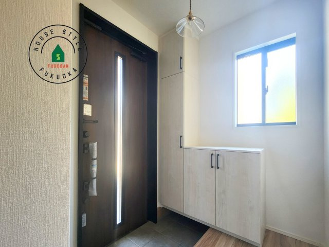 糟屋郡新宮町大字湊第4-2棟（1号棟）の防犯設備|二重ロックでしっかり防犯対策ができます。