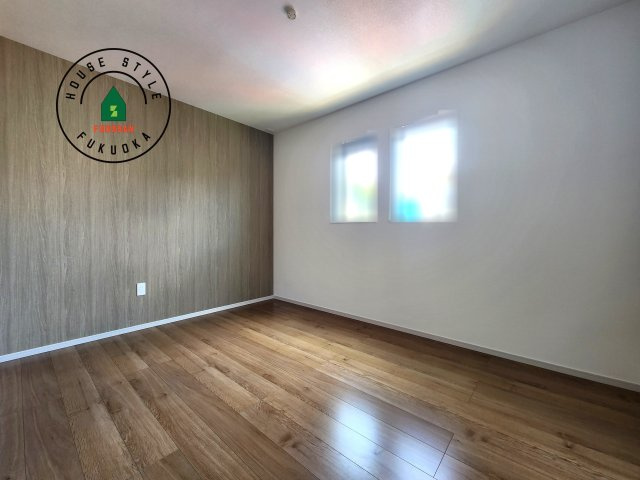 糟屋郡志免町別府東1丁目第1-1棟（1号棟）の内観：施工例|主寝室には収納力に優れたクローゼットがありますので、お部屋もすっきり片付きます。