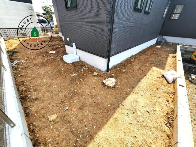 糟屋郡志免町別府東1丁目第1-1棟（1号棟）の庭|お庭で自由な時間を過ごせます。