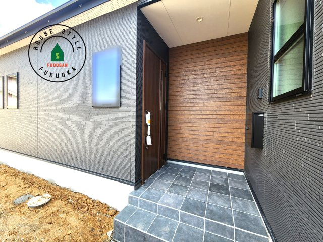 糟屋郡志免町別府東1丁目第1-1棟（1号棟）の外観：施工例|おでかけの時も帰った時も、「我が家」を最初に感じでもらえる素敵な空間に。