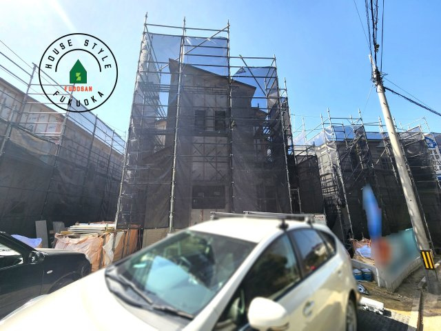 福岡市西区今宿東3丁目第1-3棟（B号棟）の外観|デザイン性のある外観です。