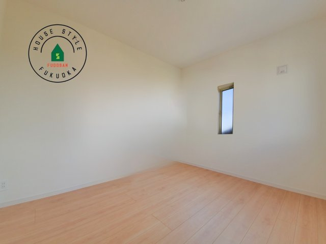 福岡市西区今宿東3丁目第1-3棟（C号棟）の内観：施工例|将来的に、琉球畳を引きまして和室風にすることも可能です。