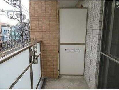 いずみマンションⅡのバルコニー