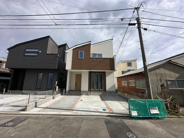 茅ヶ崎市緑が浜　新築戸建　全２棟の外観|現地外観