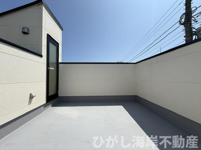 茅ヶ崎市柳島海岸　新築戸建　全６棟のバルコニー|バルコニー