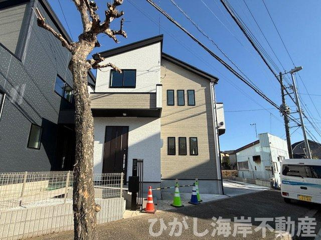 茅ヶ崎市香川１丁目　新築戸建　全２棟の外観|現地外観