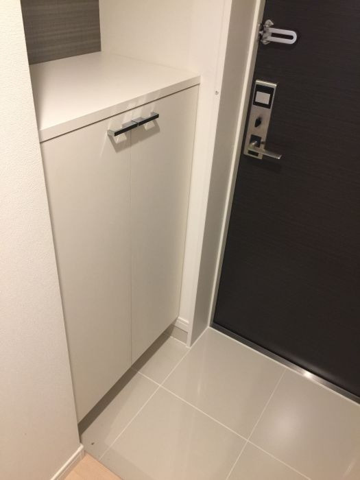 Rupieレジデンス渡辺通の玄関