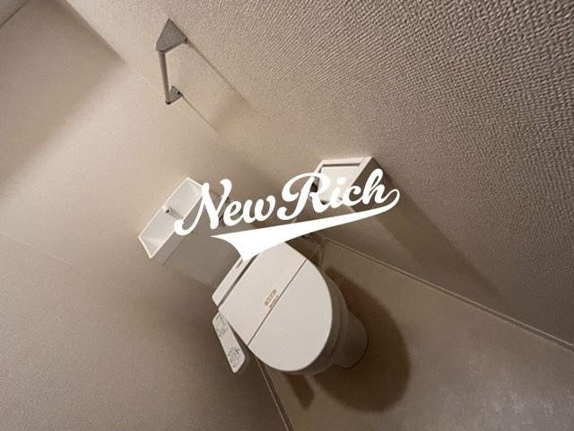 伊勢崎市宮子町のアパートのトイレ