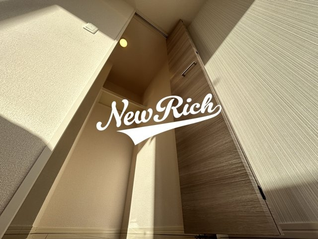 伊勢崎市宮子町のアパートの収納