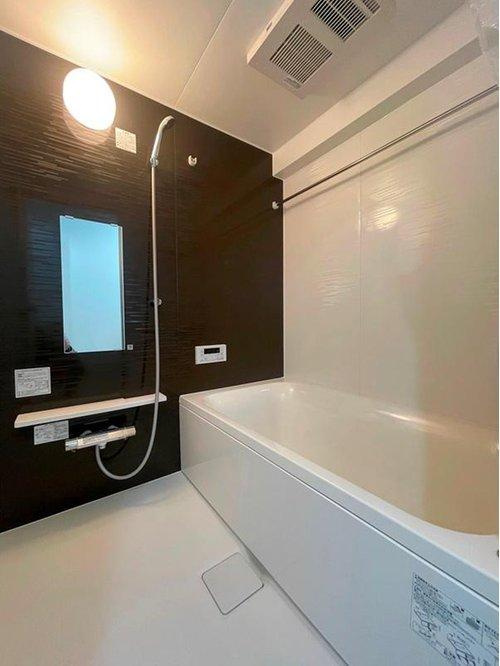 サーパス和合の浴室|浴室サイズを1216→1416サイズに変更♪足を伸ばして一日の疲れをリラックス。