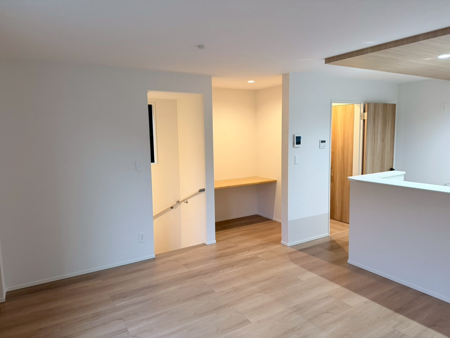 川口市本前川　4期　新築一戸建て　3号棟の居間・リビング|使いやすい居間です