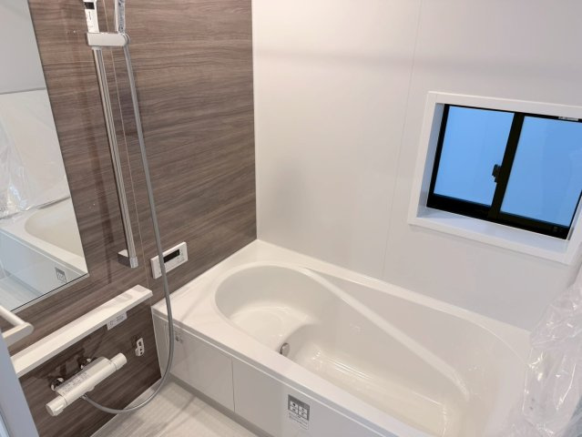川口市本前川　4期　新築一戸建て　3号棟の浴室|お風呂です