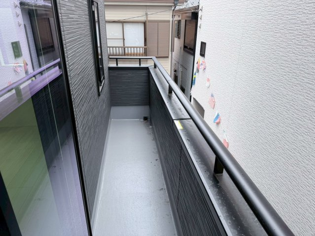 川口市本前川　4期　新築一戸建て　4号棟のバルコニー|落ち着いた時間を過ごせるバルコニーです