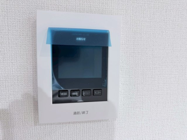 川口市本前川　4期　新築一戸建て　4号棟のセキュリティ|モニター付きインターホン