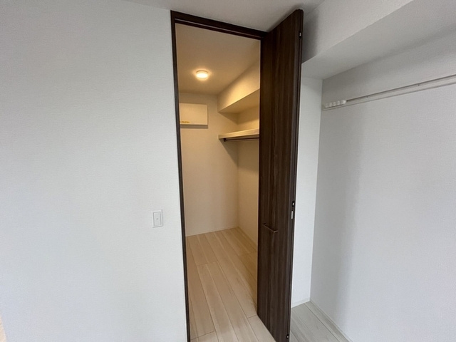 セッティエーム高崎Ｂの収納|ウオークインクローゼット