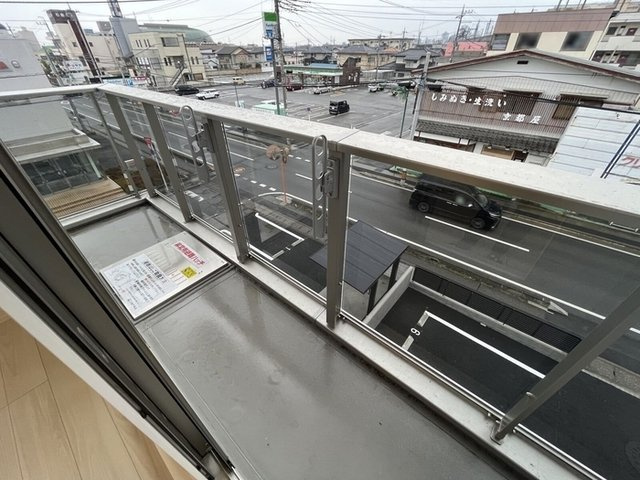 セッティエーム高崎Ｂのバルコニー|バルコニー