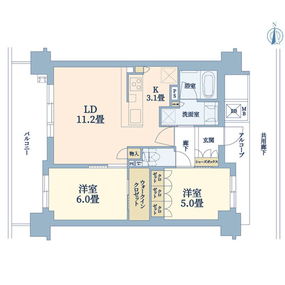 【間取り】 | シエリア高槻松原町