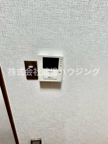 東大阪市南鴻池町２丁目一戸建のセキュリティ|TVモニターホン付いてます。