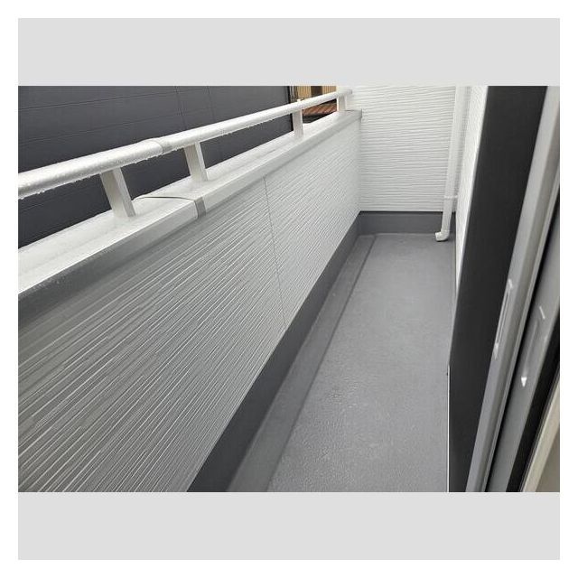 リーブルファイン曲利Ⅱのバルコニー