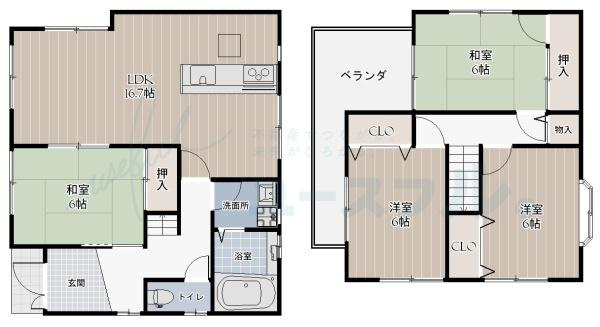 【間取り】 | 専有面積：98.12平米　間取り:4LDK！
