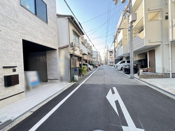 【前面道路含む現地写真】 | 大阪市生野区巽北1丁目　新築戸建