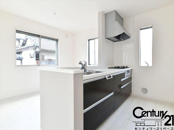 リーブルガーデン下三橋町 １号棟 ／新築一戸建の内観：施工例|■収納力と使いやすさを追求したシステムキッチンです！■