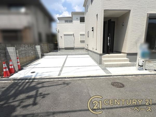 リーブルガーデン下三橋町 ２号棟 ／新築一戸建の駐車場|■現地撮影写真■